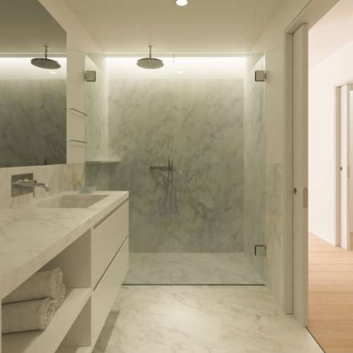 Apartamento T1, com terraço, na Graça