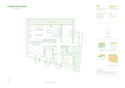 Apartamento T2, com terraço, na Graça