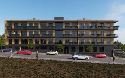 Apartamento T2 com estacionamento em Areosa, Porto