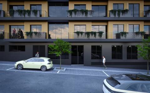 Apartamento T2 com estacionamento em Areosa, Porto