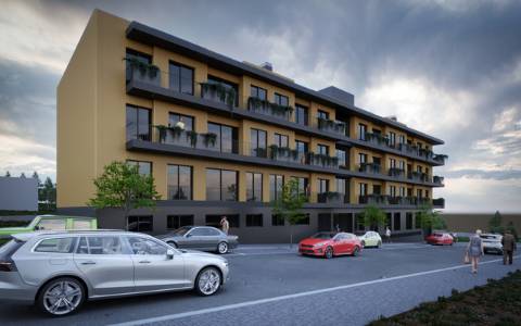 Apartamento T2 com estacionamento em Areosa, Porto