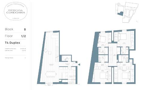 T4 Duplex no Condominio Privado Pateo da Cordoaria