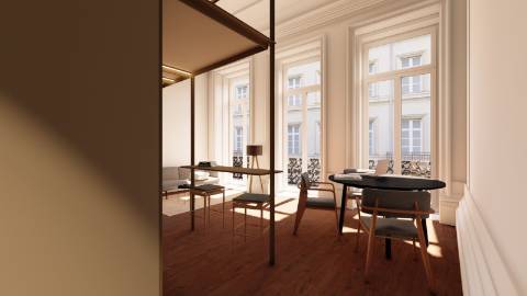 Apartamento T0 com varanda no Centro da Cidade