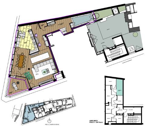 Apartamento T4 duplex com terraço e arrumos na Foz do Douro.