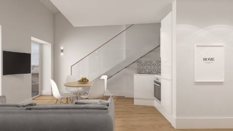 Loft na zona histórica da cidade do Porto