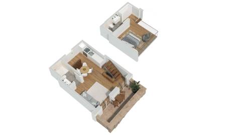 Loft na zona histórica da cidade do Porto