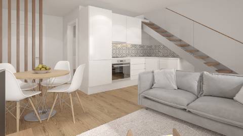 Loft na zona histórica da cidade do Porto