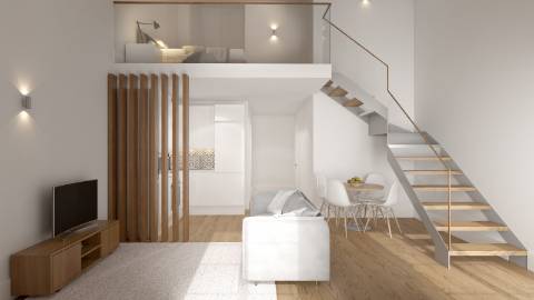 Loft na zona histórica da cidade do Porto