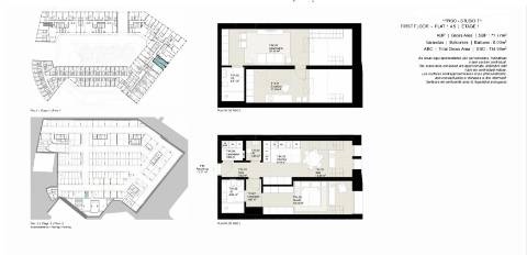 Apartamento T1 + 2 Duplex no centro da Cidade