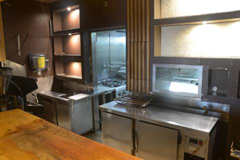 Loja preparada para Restauração