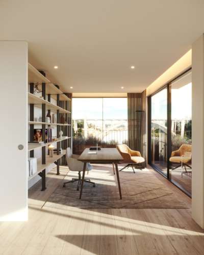 T3 com 23 metros de frente rio para venda, Porto