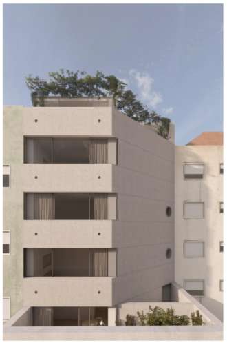 Prédio com projecto de arquitectura aprovado na CML para venda em Campolide