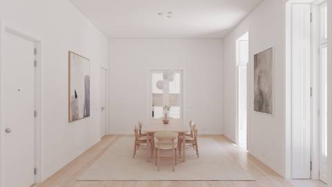 Duplex T3, com varanda, 2 lugares de garagem e arrecadação