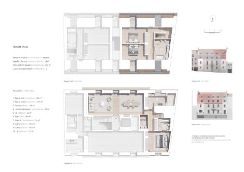 Duplex T3, com varanda, 2 lugares de garagem e arrecadação