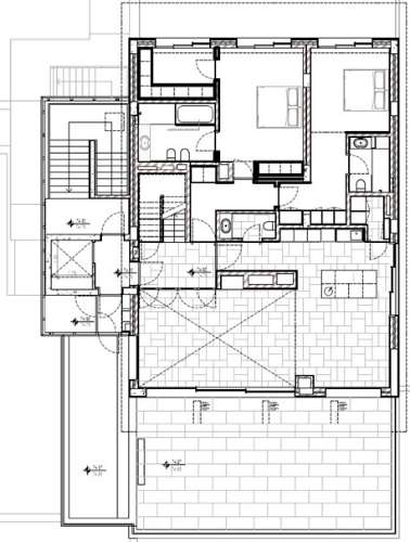Penthouse T3 Duplex, com piscina e vista, no Estoril