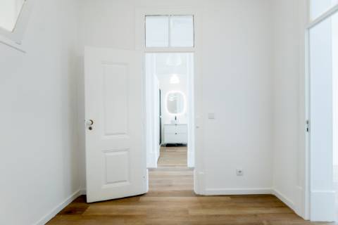 Charmoso apartamento T1+1 com jardim no Príncipe Real