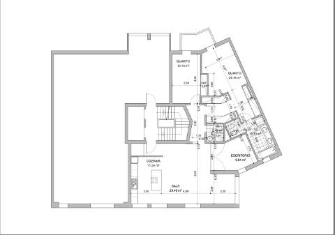 Apartamento T2 + 1 junto às Amoreiras