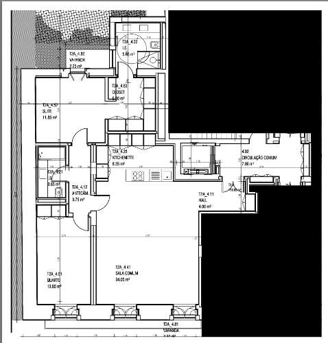 T2 de luxo junto Avenida da Liberdade