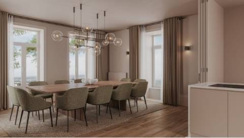 Apartamento T3 com varanda, na Foz, Porto