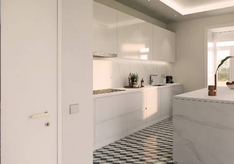 Apartamento T3 com varanda, na Foz do Douro, Porto