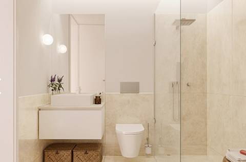 Apartamento T3, com duas varandas e 1 lugar de garagem