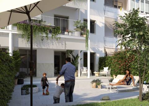 Apartamento T3, com duas varandas e 1 lugar de garagem