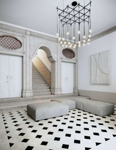 Penthouse T3, em prédio recuperado com elevador no Chiado