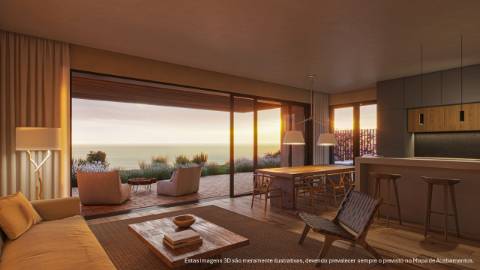 T2+1 no empreendimento Porto Covo Beach Residence