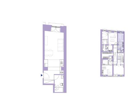 Studio, em prédio recuperado com elevador no Chiado