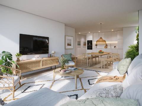 Apartamento T3, com jardim e piscina no Condominio Porto Covo Village