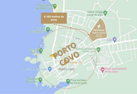 Apartamento T3, com jardim e piscina no Condominio Porto Covo Village