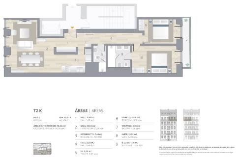 T2 com varanda e estacionamento por 10 anos, nas Avenidas Novas