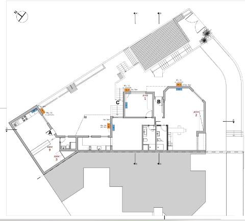 Edifício composto por seis apartamentos residenciais e um espaço comercial, totalmente renovado no coração de Lagos