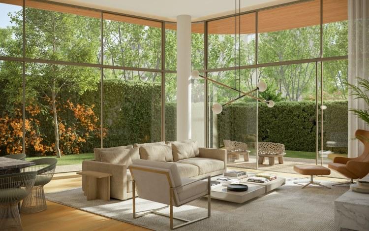 Apartamento T3 com dois jardins na Foz do Douro, Porto