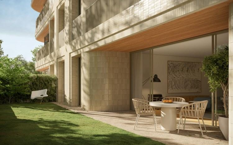 Apartamento T3 com dois jardins na Foz do Douro, Porto