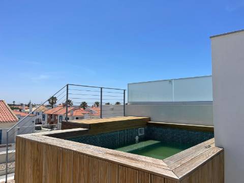 Villa com 3 quartos, terraço e piscina no Condominio Porto Covo Village