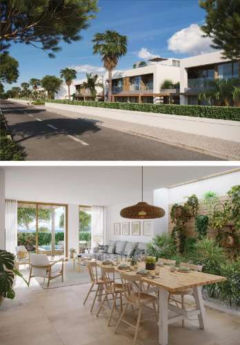 Villa com 3 quartos, terraço e piscina no Condominio Porto Covo Village