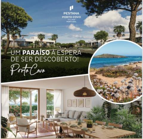 Pestana Porto Côvo Village, Villa com 3 quartos, terraço, piscina e vista mar