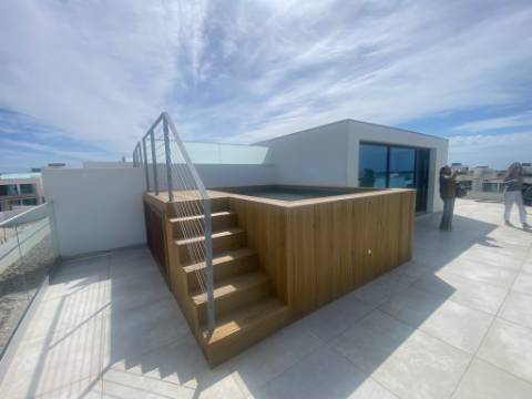 Pestana Porto Côvo Village, Villa com 3 quartos, terraço, piscina e vista mar