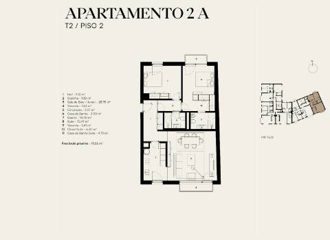 Apartamento T2 novo a estrear, com 2 varandas e 1 lugar de estacionamento, localizado na Junqueira, em Alcântara - Lisboa.
