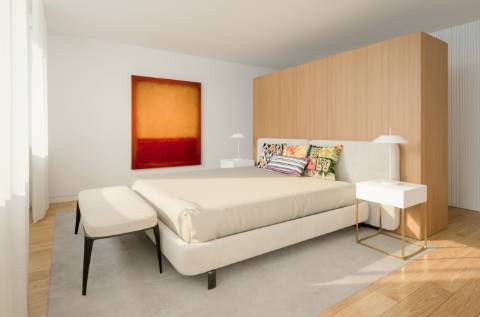 Moradia T4+1 nova a estrear, com vista Tejo, jardins e pátio privativos, terraço com jacuzzi e 3 lugares de garagem