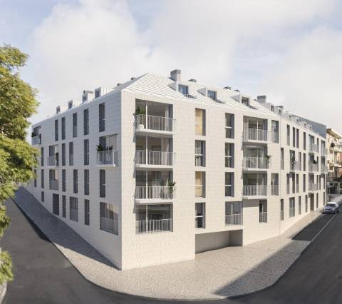 Apartamento T3 novo a estrear, com 2 varandas, arrecadação e 2 lugares de estacionamento, localizado na Junqueira, em Alcântara - Lisboa.