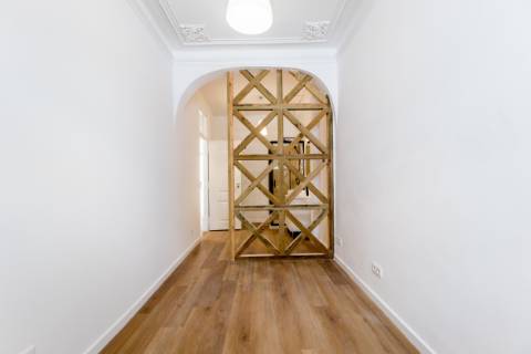 Charmoso apartamento T1+1 com jardim privativo no Príncipe Real