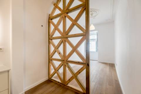 Charmoso apartamento T1+1 com jardim privativo no Príncipe Real