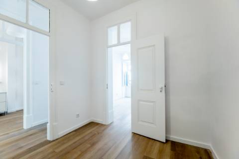 Charmoso apartamento T1+1 com jardim privativo no Príncipe Real