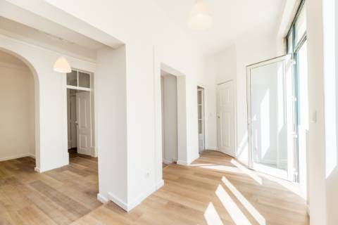 Charmoso apartamento T1+1 com jardim privativo no Príncipe Real