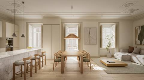 T2 com estacionamento no coração de Campo de Ourique