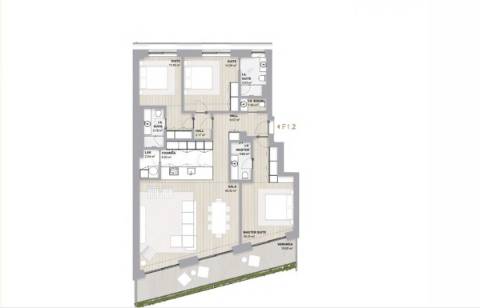 Apartamento T3, em zona residencial próximo ao parque da cidade, Porto