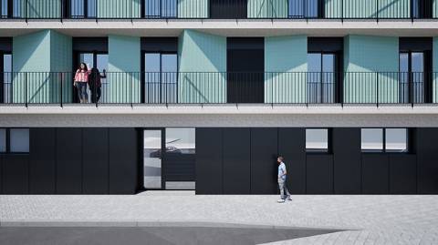 T0 com varanda e lugar de garagem perto do polo Universitário, Porto
