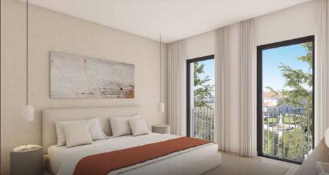 Apartamento T3 com varanda e estacionamento na Estrela